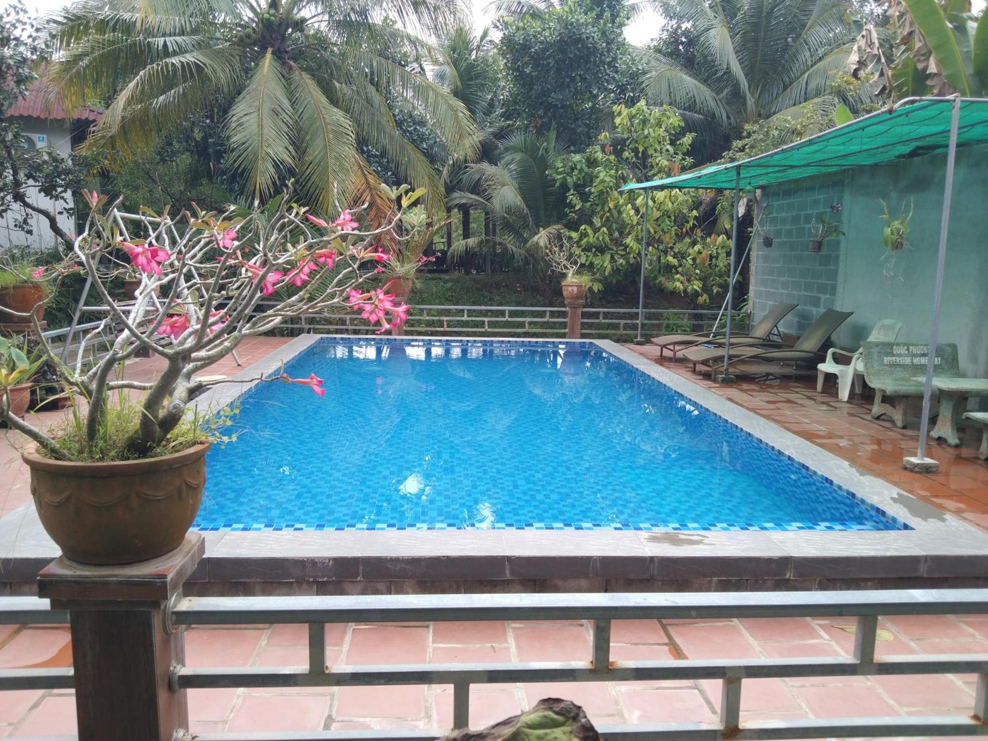 Quoc Phuong Riverside Homestay Ben Tre Exterior foto